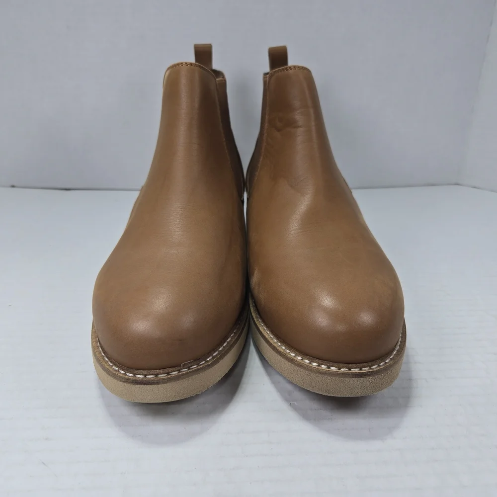 SoftWalk Women's Wildwood Leather Ankle Wedge Chelsea Boots Booties Size 10 Wide